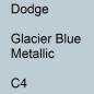 Preview: Dodge, Glacier Blue Metallic, C4.